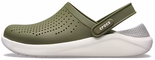 Crocs LiteRide Beach Shoes Army Green 204592-37P Crocs LiteRide Beach Shoes Army Green 204592-37P