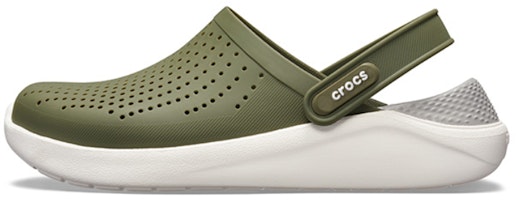 Crocs LiteRide Beach Shoes Army Green 204592-37P Crocs LiteRide Beach Shoes Army Green 204592-37P