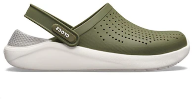 Order Crocs LiteRide Strand Schuhe Armeegrün 204592-37P