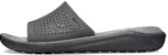 Crocs LiteRide Hitam Kelabu Sandal 'Hitam Kelabu' 205183-0DD