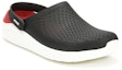 Lookbook Sandal Crocs LiteRide Hitam 'Black White' 204592-066