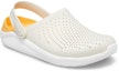 Lookbook Crocs LiteRide Clog 'Cement Grey' dalam Bahasa Melayu. 204592-1F7