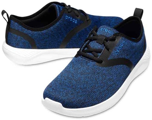 Crocs LiteRide Shoes Fabric 'Blue' 205162-4HB Shop Crocs LiteRide Shoes Fabric 'Blue' 205162-4HB