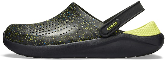Crocs LiteRide Clog 'Star Sky Black Yellow' 205939-060 Crocs LiteRide Clog 'Star Sky Black Yellow' 205939-060
