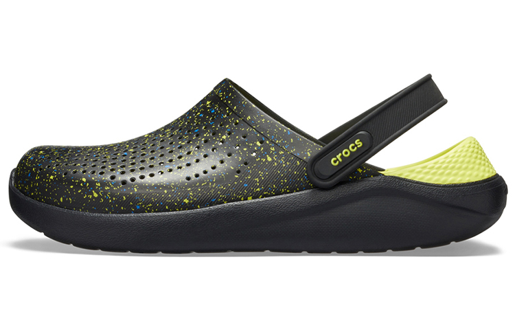 Crocs LiteRide Clog 'Star Sky Black Yellow' 205939-060