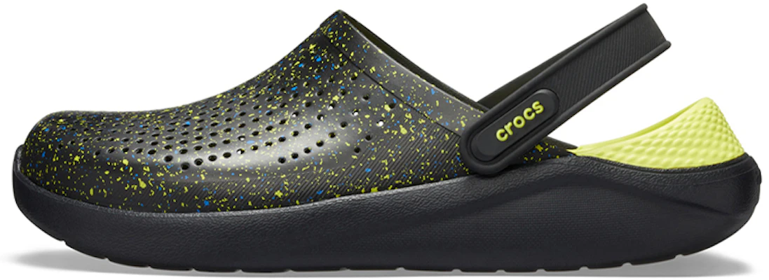 Crocs LiteRide Clog 'Star Sky Black Yellow' 205939-060 Buy Crocs LiteRide Clog 'Star Sky Black Yellow' 205939-060