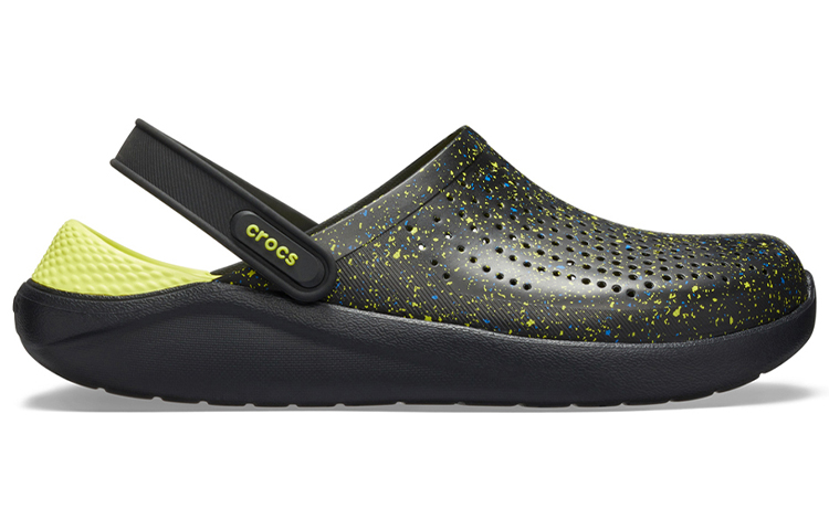 Order Crocs LiteRide Clog 'Star Sky Black Yellow' 205939-060