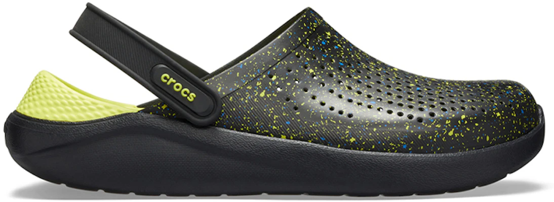 Crocs LiteRide Clog 'Star Sky Black Yellow' 205939-060 Order Crocs LiteRide Clog 'Star Sky Black Yellow' 205939-060