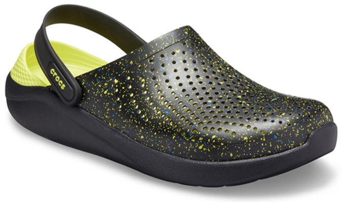 Crocs LiteRide Clog 'Star Sky Black Yellow' 205939-060 Lookbook Crocs LiteRide Clog 'Star Sky Black Yellow' 205939-060