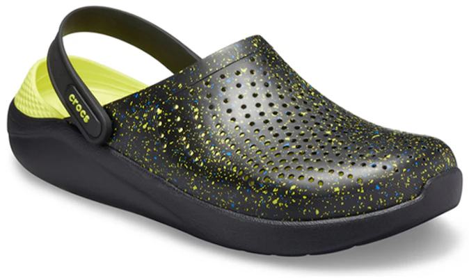 Crocs LiteRide Clog 'Star Sky Black Yellow' 205939-060 Lookbook Crocs LiteRide Clog 'Star Sky Black Yellow' 205939-060