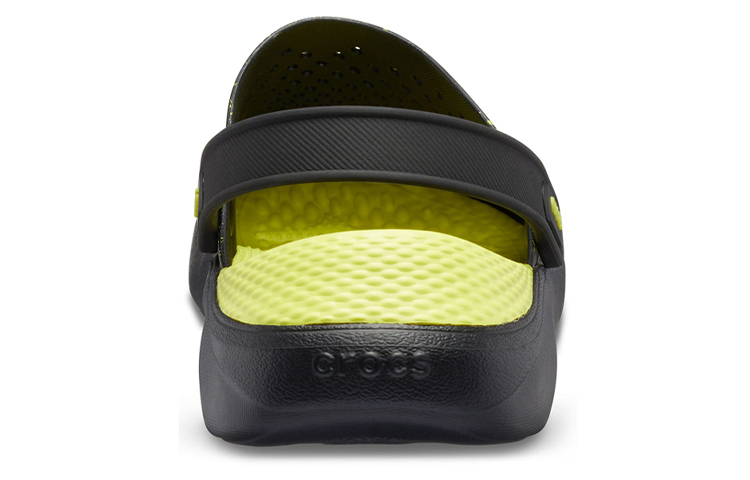 Details for Crocs LiteRide Clog 'Star Sky Black Yellow' 205939-060