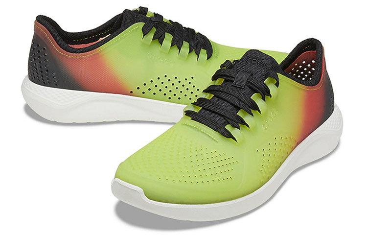 Shop Crocs LiteRide Color Dip Pacer ''Verde Solare'' 206557-3T4