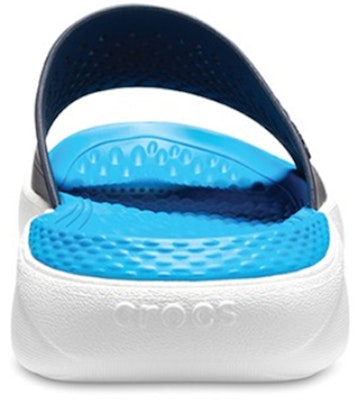Crocs LiteRide Selipar Biru Tua 205183-462 Shop Crocs LiteRide Selipar Biru Tua 205183-462