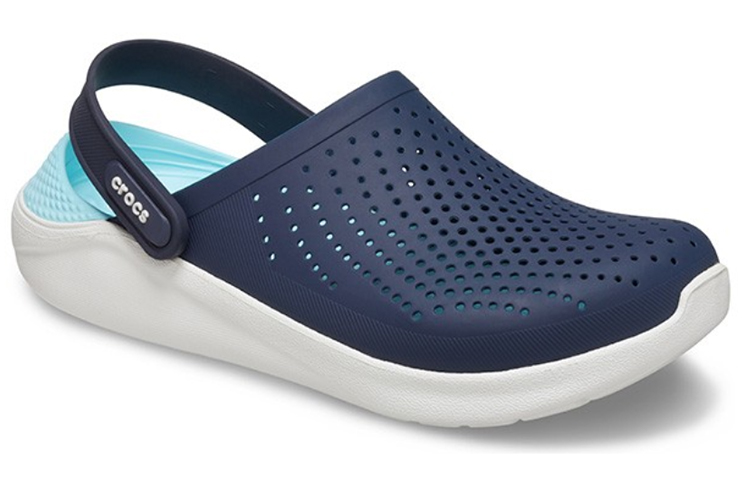 Order Crocs LiteRide Deep Blue Unisex Sandals 204592-4KO
