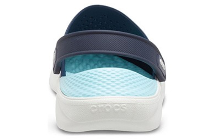 Shop Crocs LiteRide Deep Blue Unisex Sandals 204592-4KO
