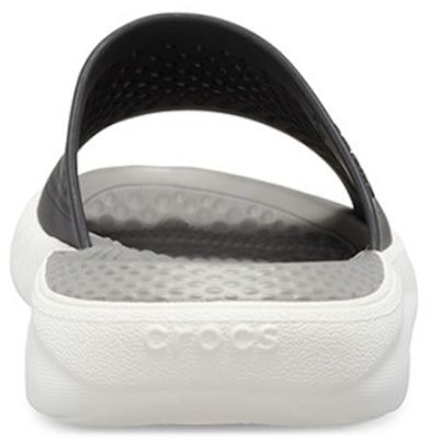 Crocs LiteRide Selipar Fesyen Unisex kelabu cerah 205183-05M Shop Crocs LiteRide Selipar Fesyen Unisex kelabu cerah 205183-05M