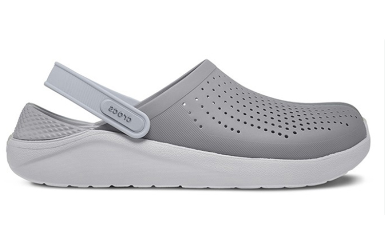 Order Sandal Crocs LiteRide Flash Smoke Grey White 204592-06J