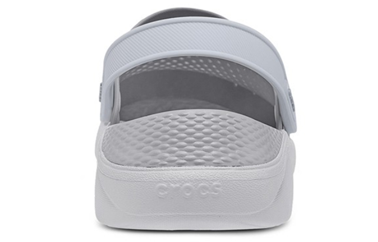 Shop Sandal Crocs LiteRide Flash Smoke Grey White 204592-06J