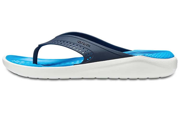 Crocs LiteRide Flip 'Blue White' 205182-462