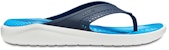 Crocs LiteRide Selipar 'Biru Putih' 205182-462