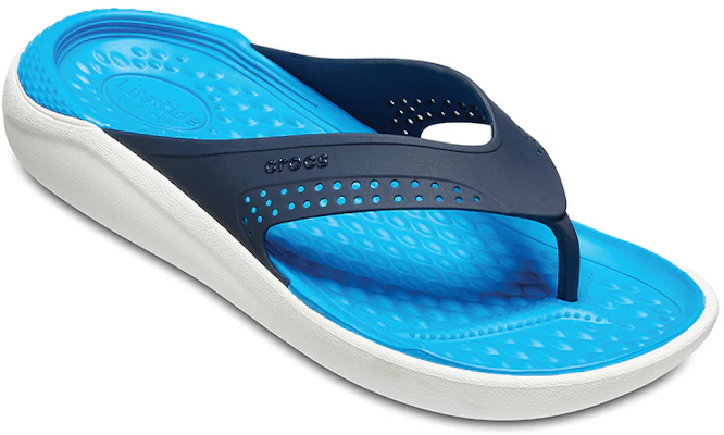 Crocs LiteRide Flip ''Blau Weiß'' 205182-462 Lookbook Crocs LiteRide Flip ''Blau Weiß'' 205182-462