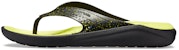 Crocs LiteRide Selipar Jepun 'Hitam Kuning' 205940-060
