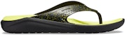 Crocs LiteRide Selipar Jepun 'Hitam Kuning' 205940-060