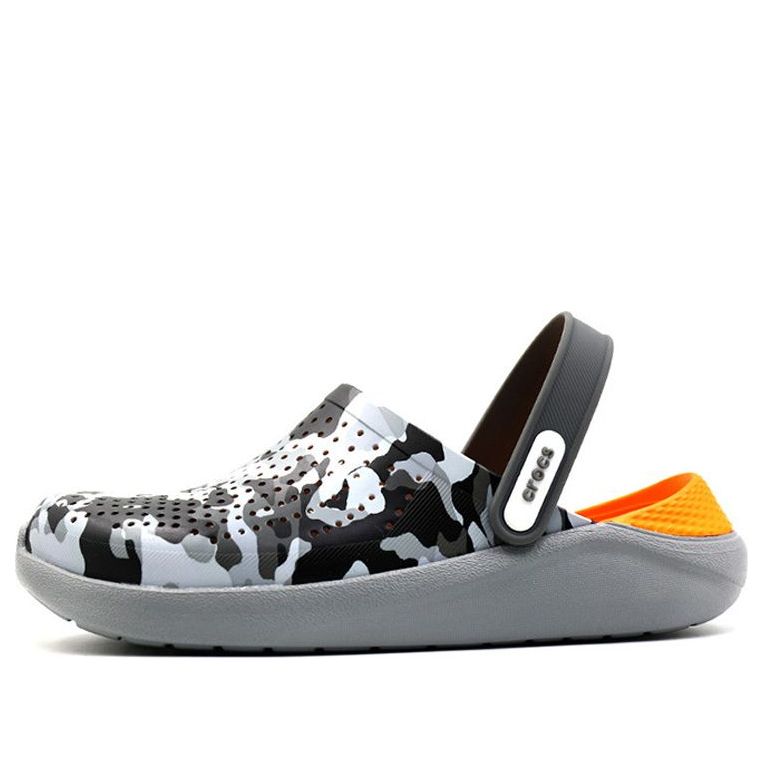Crocs Literide Graphic Clogs 'Grey Black' 205359-97A