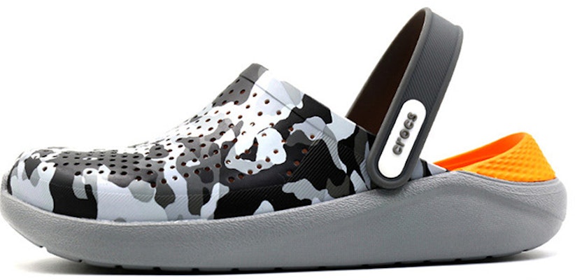Crocs Literide Graphic Clogs 'Abu-Abu Hitam' 205359-97A Buy Crocs Literide Graphic Clogs 'Abu-Abu Hitam' 205359-97A