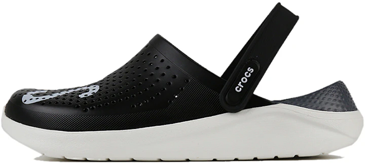 crocs-lite-ride-logo-crocs-hollow-out-unisex-black-sandals-black-white-205893-066