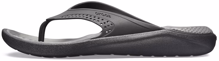 Crocs LiteRide Minimalistic Beach Flip-Flops Dark Grey 205182-0DD Crocs LiteRide Minimalistic Beach Flip-Flops Dark Grey 205182-0DD