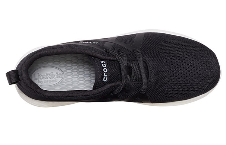 Shop Baskets Crocs LiteRide Modform à Lacets ''Noir Blanc'' 206070-066
