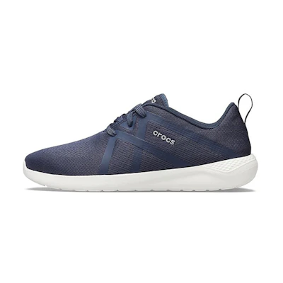 Crocs LiteRide Modform Laces Sneakers 'Navy White'