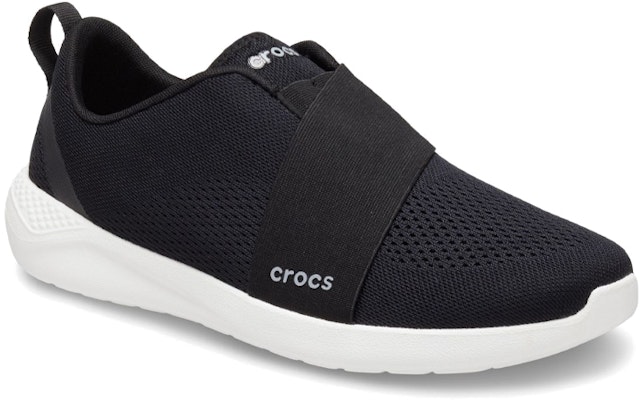 Crocs LiteRide Modform Slip-On 'Black White' 206069-066 Lookbook Crocs LiteRide Modform Slip-On 'Black White' 206069-066