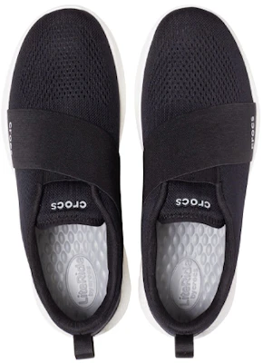 Crocs卡駱馳 LiteRide Modform Slip-On 輕便透氣減震 低幫 跑步鞋 男女同款 黑白 Purchase Crocs卡駱馳 LiteRide Modform Slip-On 輕便透氣減震 低幫 跑步鞋 男女同款 黑白