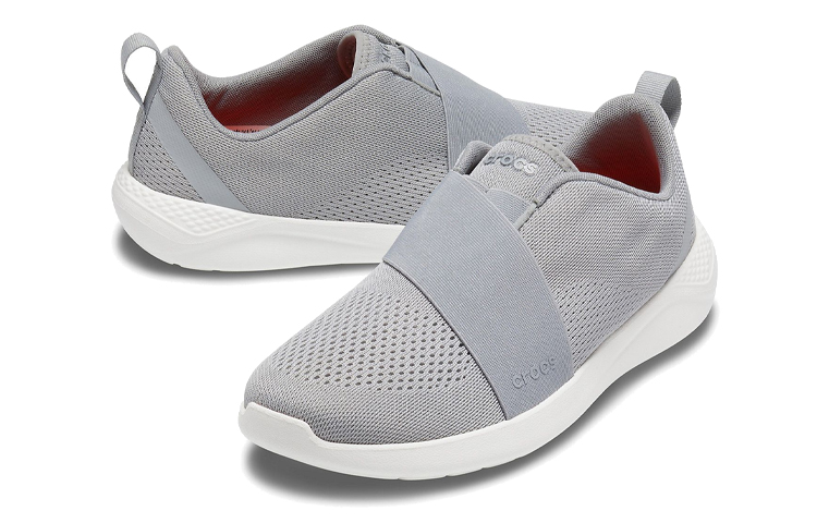 Shop Crocs LiteRide Modform Scarpe Slip-On ''Grigio Bianco'' 206069-00J
