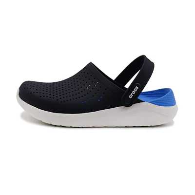 Crocs LiteRide Outdoor Flat Heel Sports Blue Sandals
