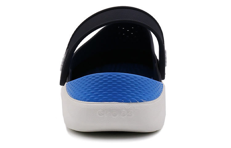 Shop Sandali Sportivi Crocs LiteRide Outdoor Tacco Piatto Blu 204592-462