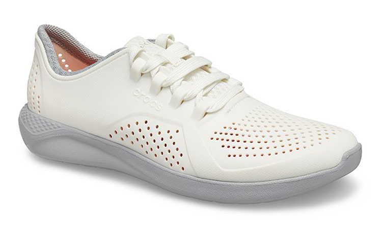 Lookbook Crocs LiteRide Pacer ''Blanc Cassé Gris Ardoise'' 204967-1CS