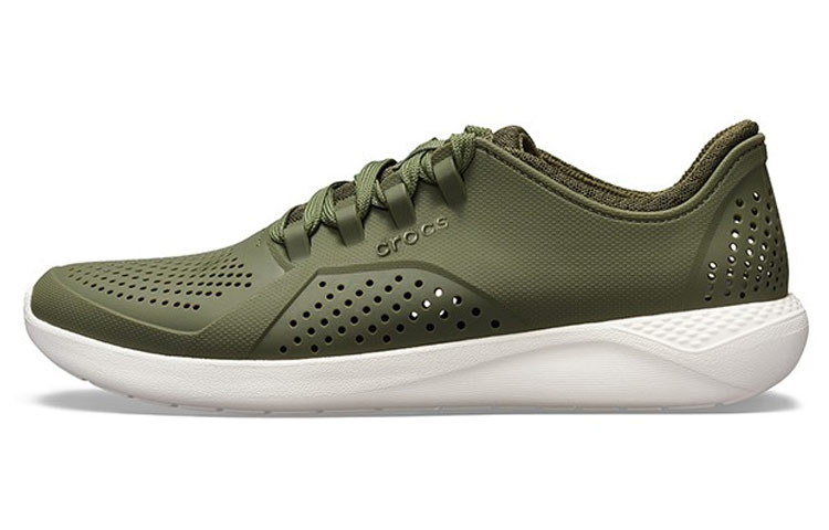 Crocs Literide Pacer 'Army Green White' 204967-37P