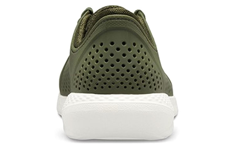Shop Crocs LiteRide Pacer '军绿色白色' 运动鞋 204967-37P