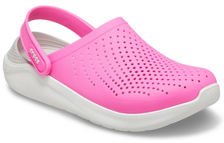 Order Crocs LiteRide 粉色凉鞋 204592-6QV