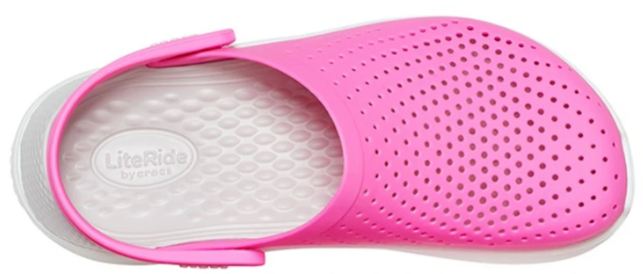 Crocs LiteRide 粉色凉鞋 204592-6QV Lookbook Crocs LiteRide 粉色凉鞋 204592-6QV