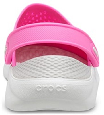 Crocs LiteRide 粉色凉鞋 204592-6QV Shop Crocs LiteRide 粉色凉鞋 204592-6QV