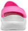 Shop Crocs LiteRide 粉色凉鞋 204592-6QV