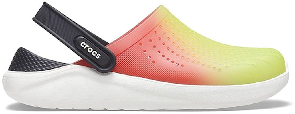 Crocs LiteRide 凉鞋'蓝橙渐变' 206597-3T9 Order Crocs LiteRide 凉鞋'蓝橙渐变' 206597-3T9