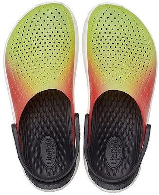 Crocs LiteRide 凉鞋'蓝橙渐变' 206597-3T9 Shop Crocs LiteRide 凉鞋'蓝橙渐变' 206597-3T9