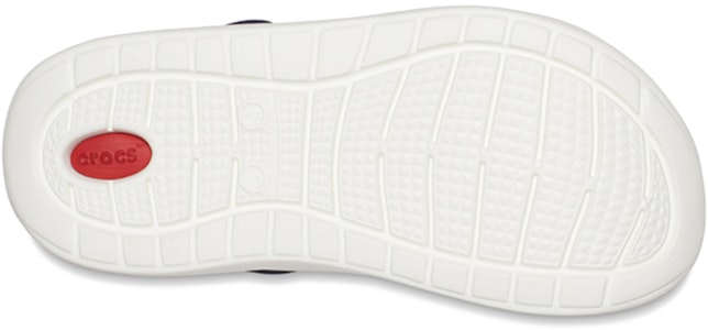 Crocs LiteRide Sandal Pantai Unisex Biru Merah 204592-4CC Purchase Crocs LiteRide Sandal Pantai Unisex Biru Merah 204592-4CC