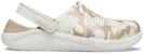 Crocs LiteRide Kasut Sandal Corak Camouflage Beige 206491-1CN