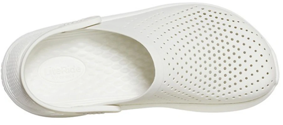 Crocs卡駱馳 LiteRide 防滑耐磨 沙灘涼鞋 男女同款 米白色 Order Crocs卡駱馳 LiteRide 防滑耐磨 沙灘涼鞋 男女同款 米白色
